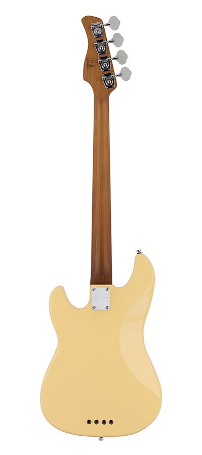 Sire P5R A4 Marcus Miller 4-snarige passieve basgitaar vintage white