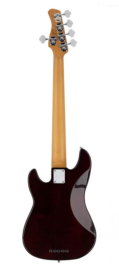 Sire P5R A5 Marcus Miller 5-snarige passieve basgitaar tobacco sunburst