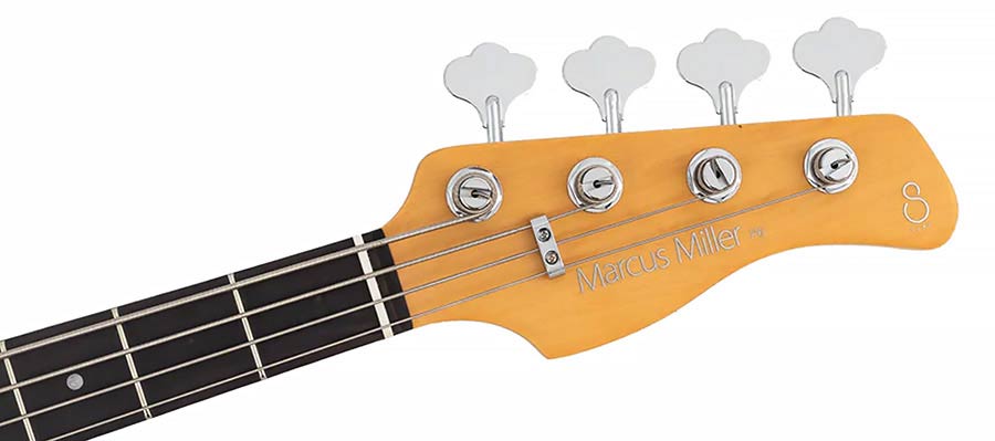 Sire P6 4 Marcus Miller 4-snarige actieve basgitaar butterscotch blonde