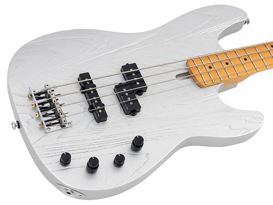 Sire P6 4 Marcus Miller 4-snarige actieve basgitaar inca silver