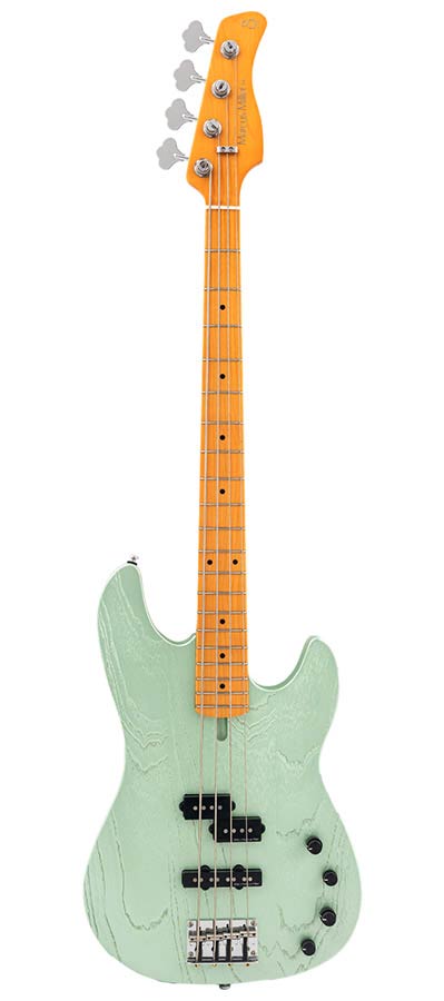 Sire P6 4 Marcus Miller 4-snarige actieve basgitaar surf green metallic