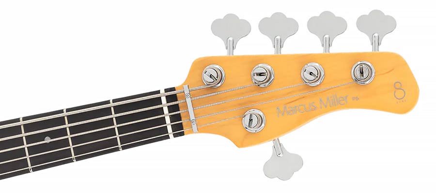 Sire P6 5 Marcus Miller 5-snarige actieve basgitaar butterscotch blonde