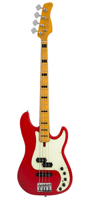 Sire P7+ A4 Marcus Miller 4-snarige actieve basgitaar dark red