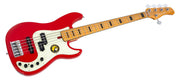 Sire P7+ A5 Marcus Miller 5-snarige actieve basgitaar dark red