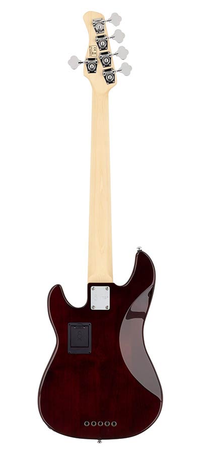 Sire P7+ A5 Marcus Miller 5-snarige actieve basgitaar tobacco sunburst