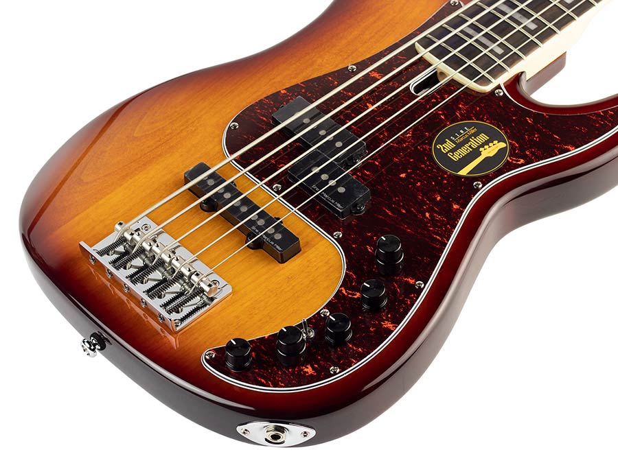 Sire P7+ A5 Marcus Miller 5-snarige actieve basgitaar tobacco sunburst