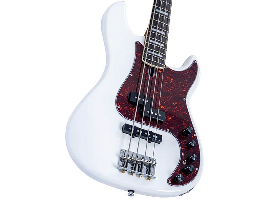 Sire P7N A4 Marcus Miller New Gen 4-snarige actieve PJ-basgitaar antique white