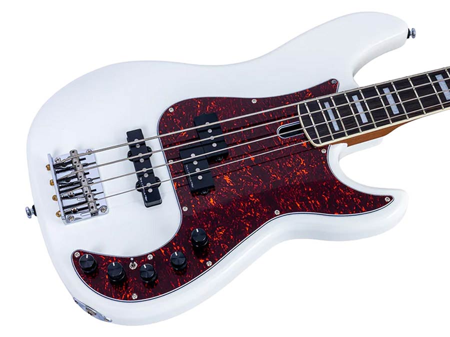 Sire P7N A4 Marcus Miller New Gen 4-snarige actieve PJ-basgitaar antique white