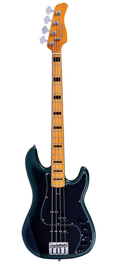 Sire P7N A4 Marcus Miller New Gen 4-snarige actieve PJ-basgitaar dark forest