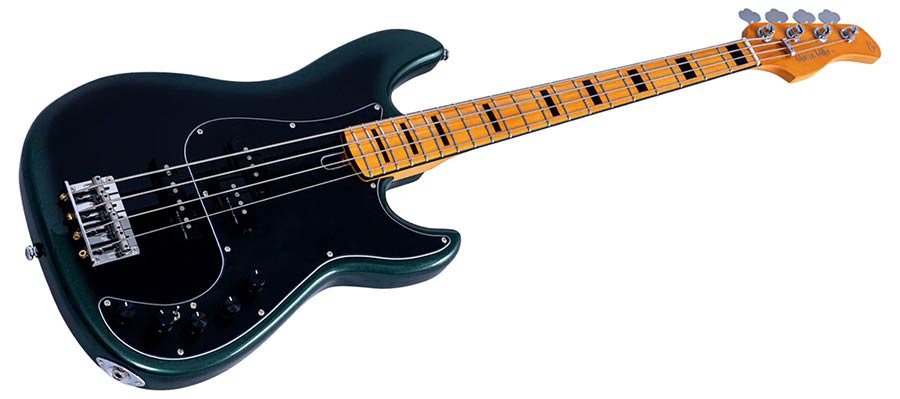 Sire P7N A4 Marcus Miller New Gen 4-snarige actieve PJ-basgitaar dark forest