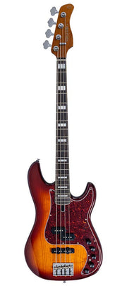 Sire P7N A4 Marcus Miller New Gen 4-snarige actieve PJ-basgitaar tobacco sunburst