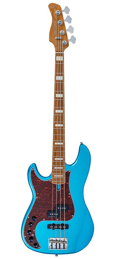 Sire P7N A4L Marcus Miller New Gen linkshandige 4-snarige actieve PJ-basgitaar tide pool