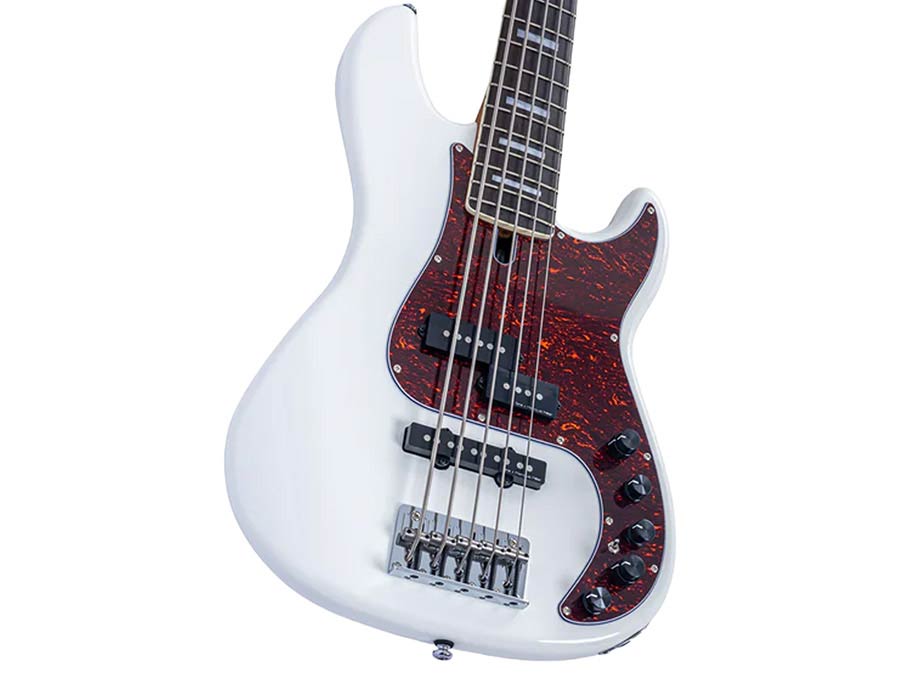 Sire P7N A5 Marcus Miller New Gen 5-snarige actieve PJ-basgitaar antique white