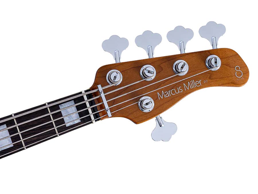 Sire P7N A5 Marcus Miller New Gen 5-snarige actieve PJ-basgitaar antique white