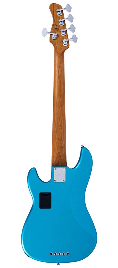 Sire P7N A5 Marcus Miller New Gen 5-snarige actieve PJ-basgitaar tide pool