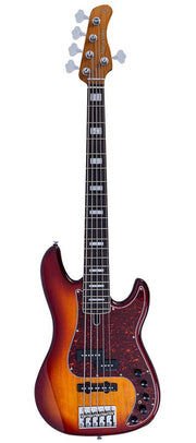 Sire P7N A5 Marcus Miller New Gen 5-snarige actieve PJ-basgitaar tobacco sunburst