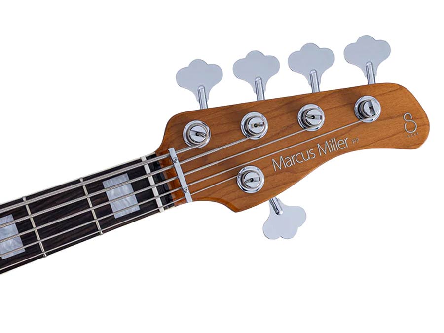 Sire P7N A5 Marcus Miller New Gen 5-snarige actieve PJ-basgitaar tobacco sunburst