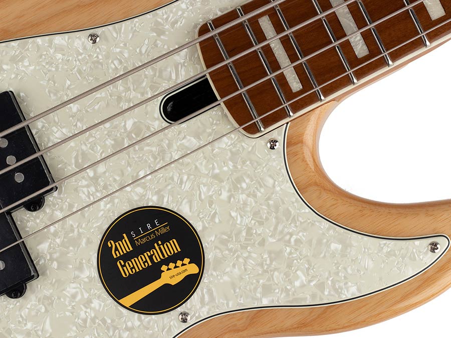 Sire P8 S4 Marcus Miller 4-snarige actieve basgitaar natural