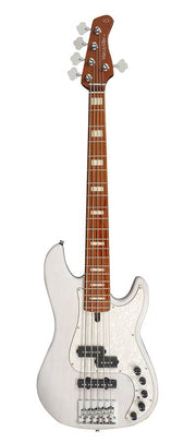 Sire P8 S5 Marcus Miller 5-snarige actieve basgitaar white blonde