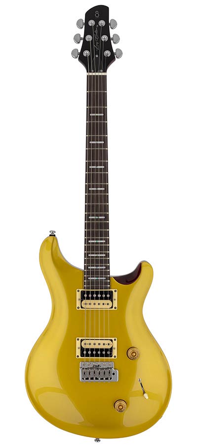 Sire Q7 Larry Carlton elektrische gitaar metallic gold
