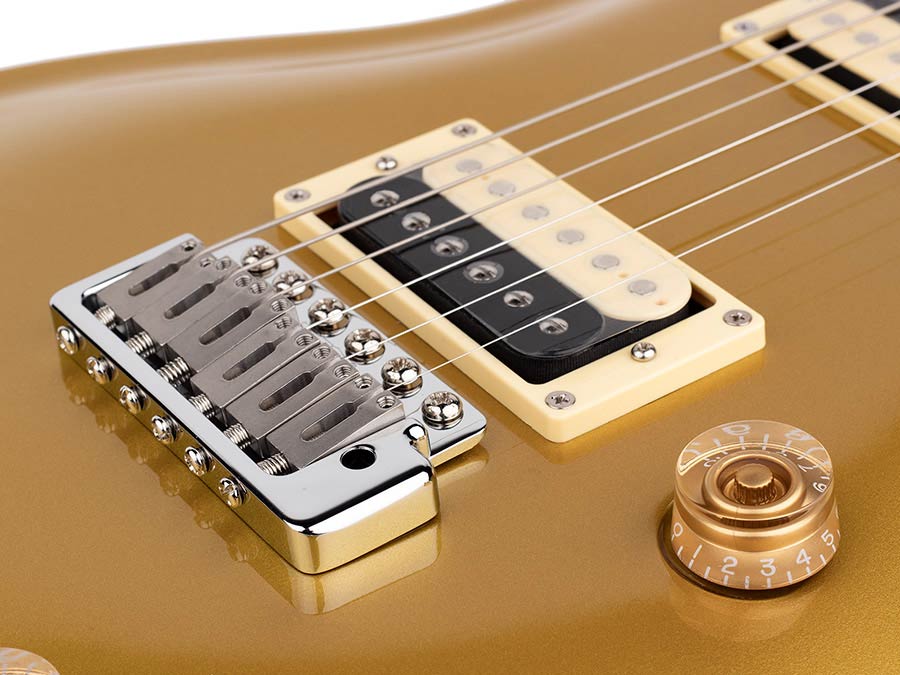 Sire Q7 Larry Carlton elektrische gitaar metallic gold