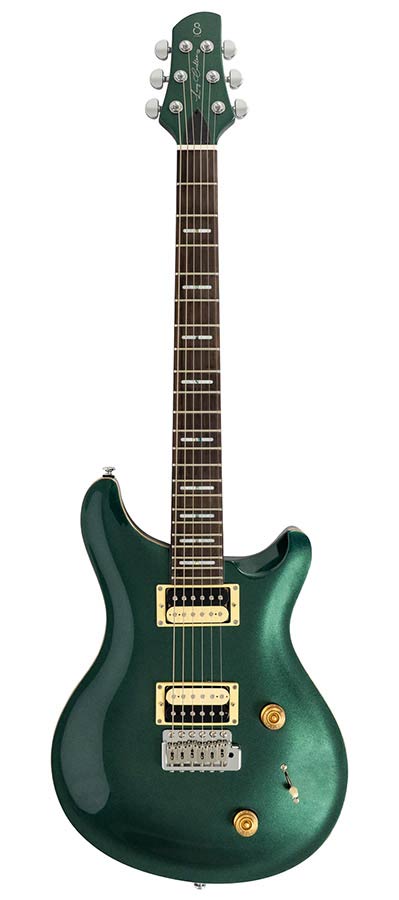 Sire Q7 Larry Carlton elektrische gitaar metallic green