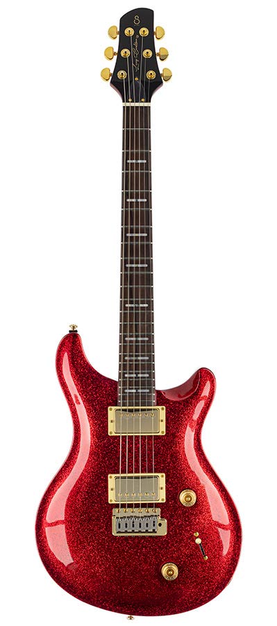 Sire Q7 Larry Carlton elektrische gitaar red sparkle