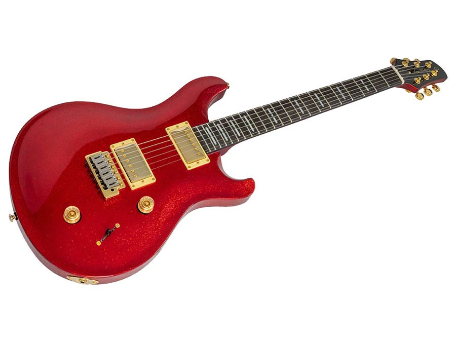 Sire Q7 Larry Carlton elektrische gitaar red sparkle
