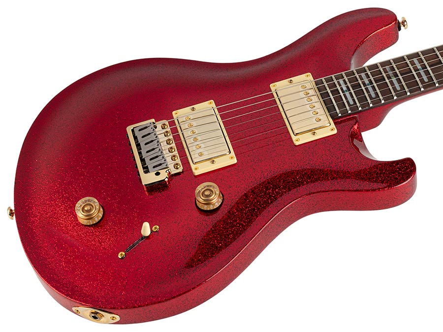Sire Q7 Larry Carlton elektrische gitaar red sparkle