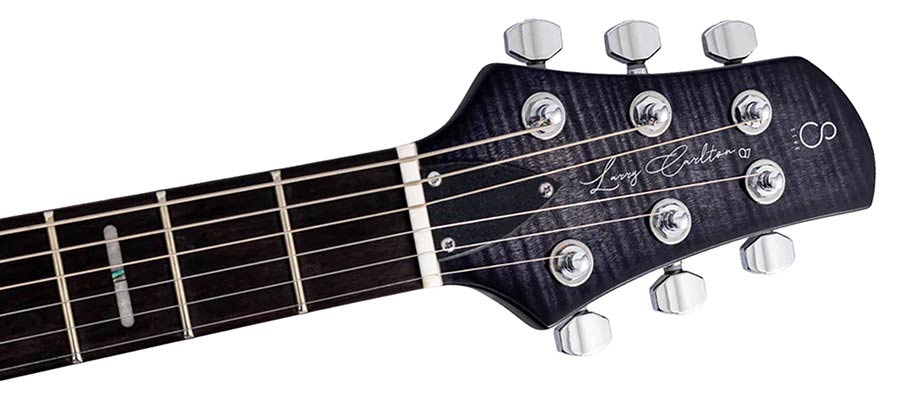Sire Q7H Larry Carlton elektrische gitaar transparent black
