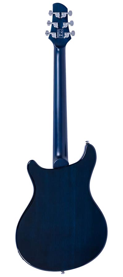 Sire Q7H Larry Carlton elektrische gitaar transparent blue