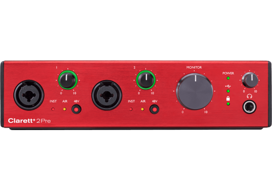 Focusrite Clarett+ 2Pre audio-interface
