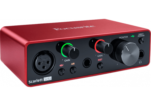 Focusrite Scarlett Solo 3rd Gen audio-interface