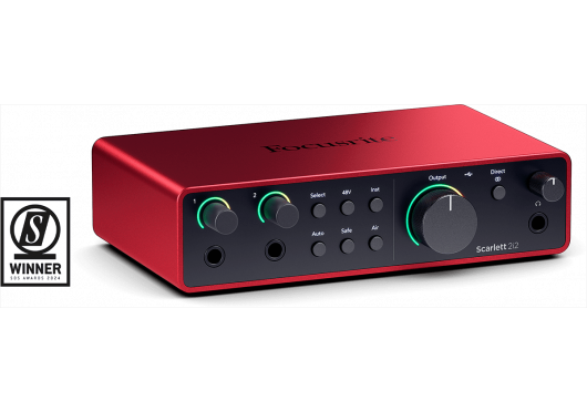 Focusrite Scarlett 2i2 4th Gen audio-interface