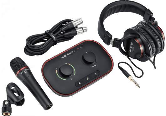 Focusrite Vocaster One Studio podcastbundel