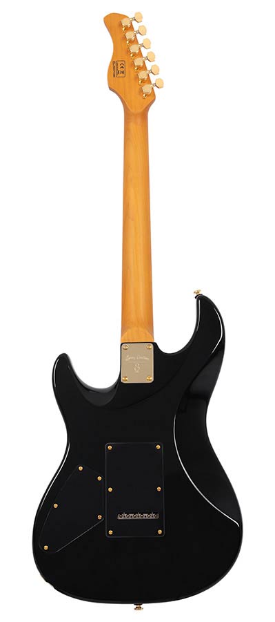 Sire S10 HSS Larry Carlton elektrische gitaar transparent green