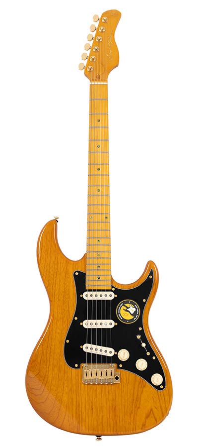 Sire S10 SSS Larry Carlton elektrische gitaar natural