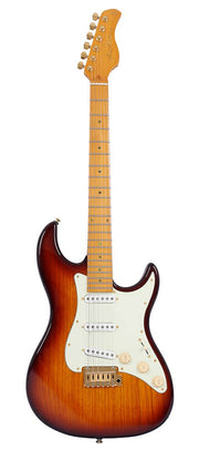 Sire S10 SSS Larry Carlton elektrische gitaar tobacco sunburst