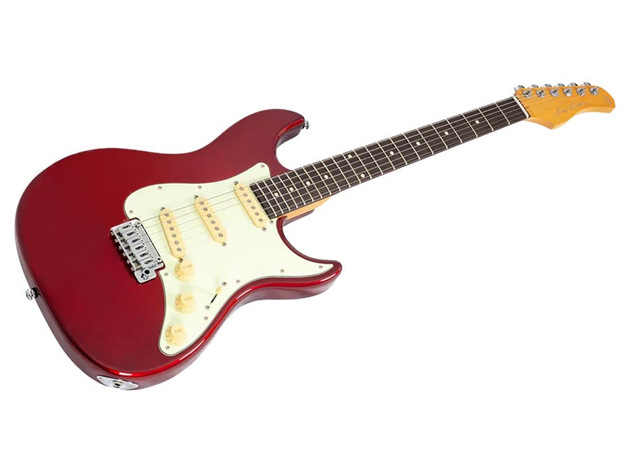 Sire S3N Larry Carlton elektrische gitaar candy apple red