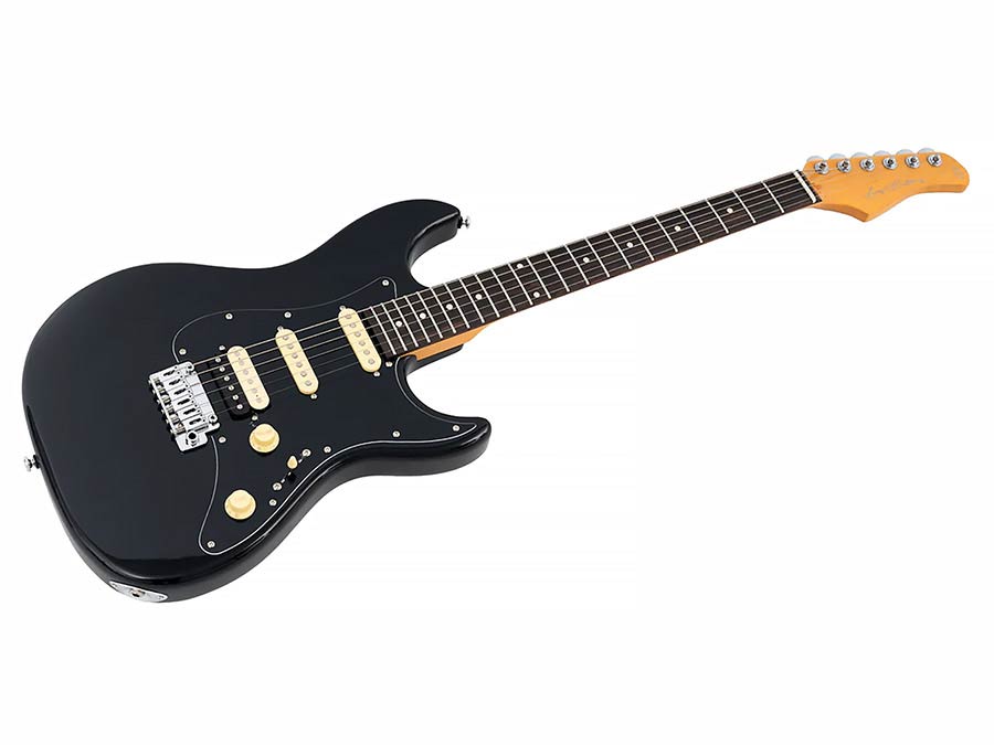 Sire S3N HSS Larry Carlton elektrische gitaar black
