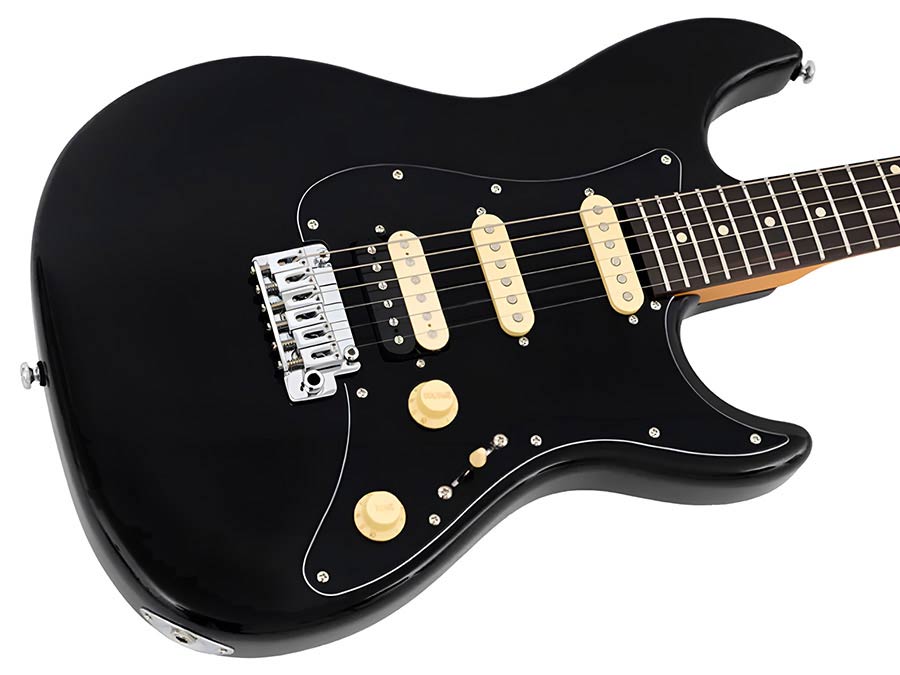 Sire S3N HSS Larry Carlton elektrische gitaar black