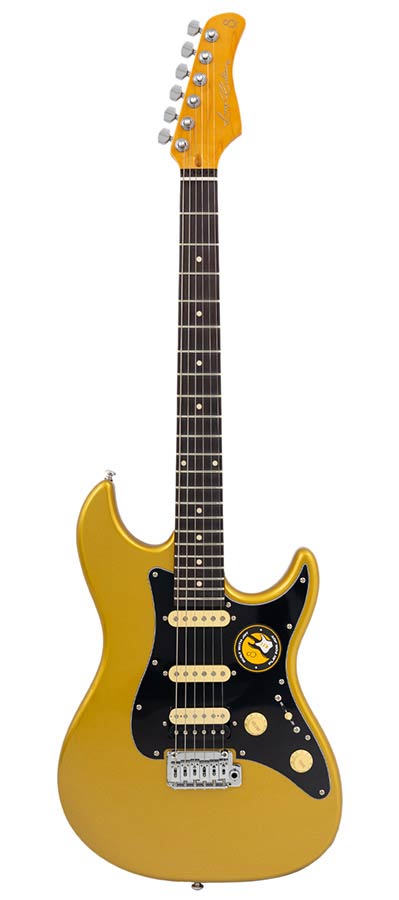 Sire S3N HSS Larry Carlton elektrische gitaar s-style metallic gold