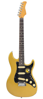 Sire S3N Larry Carlton elektrische gitaar s-style metallic gold