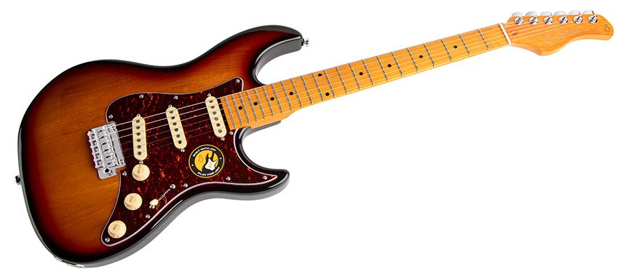 Sire S5 Larry Carlton elektrische gitaar 3-tone sunburst