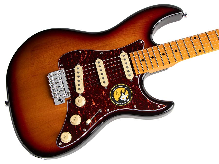 Sire S5 Larry Carlton elektrische gitaar 3-tone sunburst
