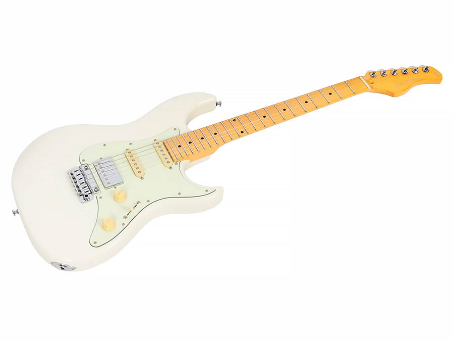 Sire S5 HSS Larry Carlton elektrische gitaar s-style olympic white