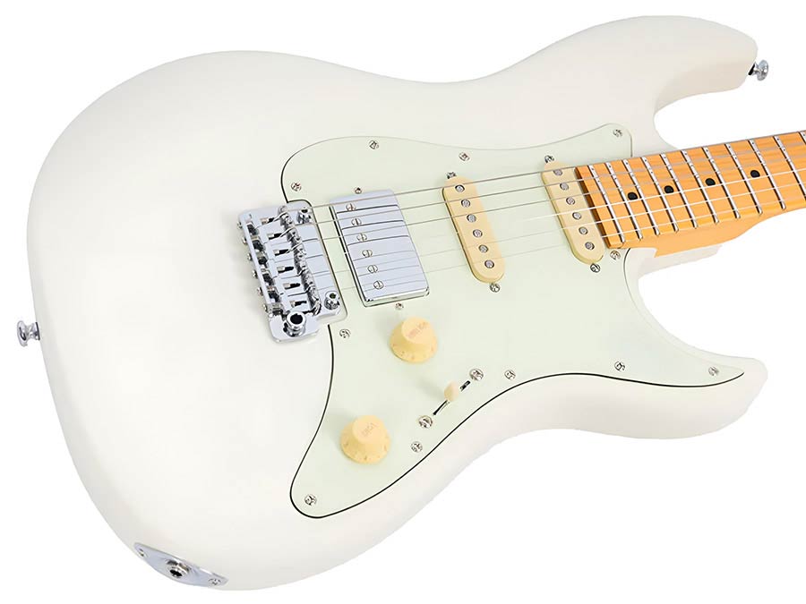 Sire S5 HSS Larry Carlton elektrische gitaar s-style olympic white