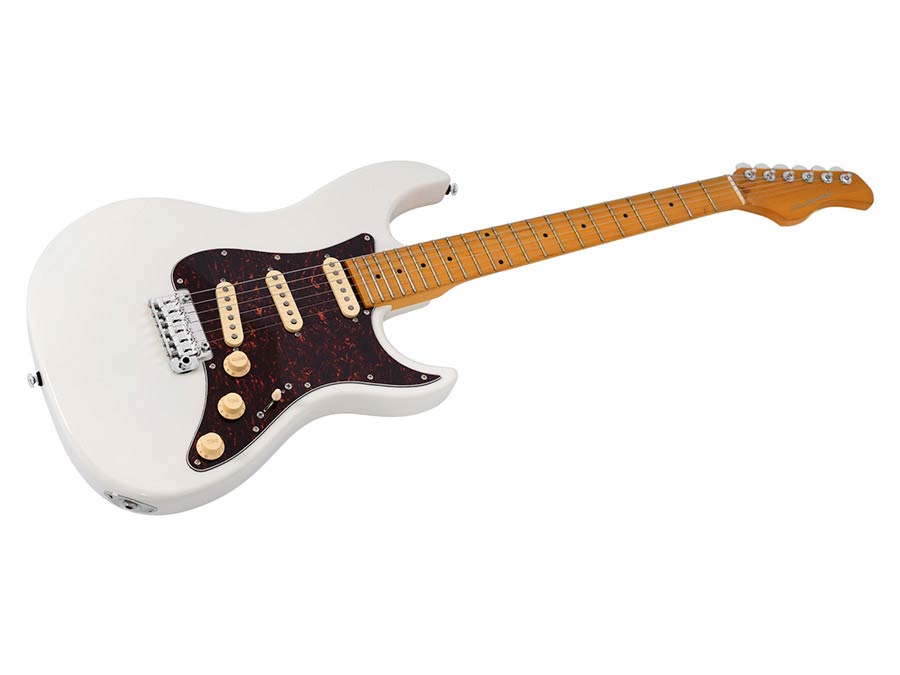 Sire S5 Larry Carlton elektrische gitaar olympic white