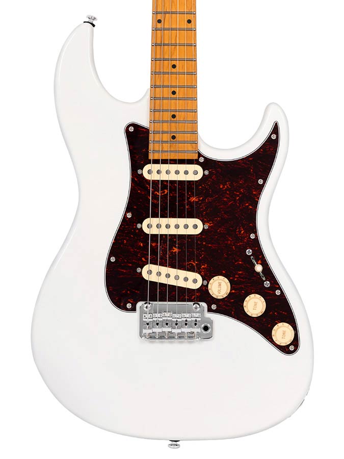 Sire S5 Larry Carlton elektrische gitaar olympic white