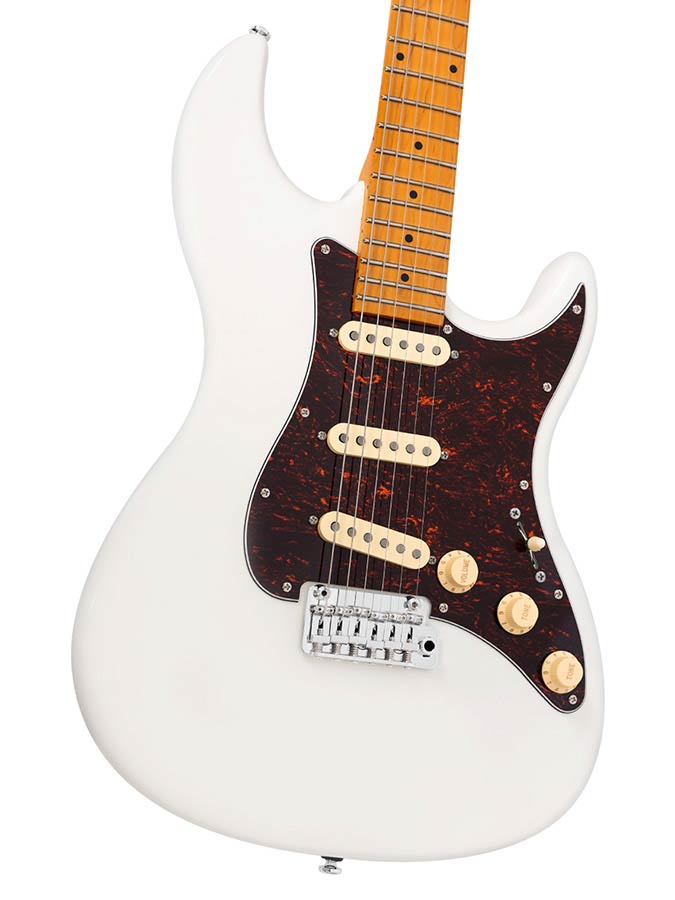 Sire S5 Larry Carlton elektrische gitaar olympic white